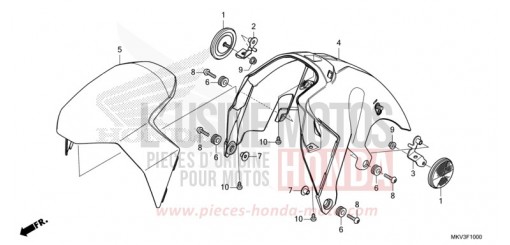 KOTFLUEGEL, VORNE NSS750M de 2021